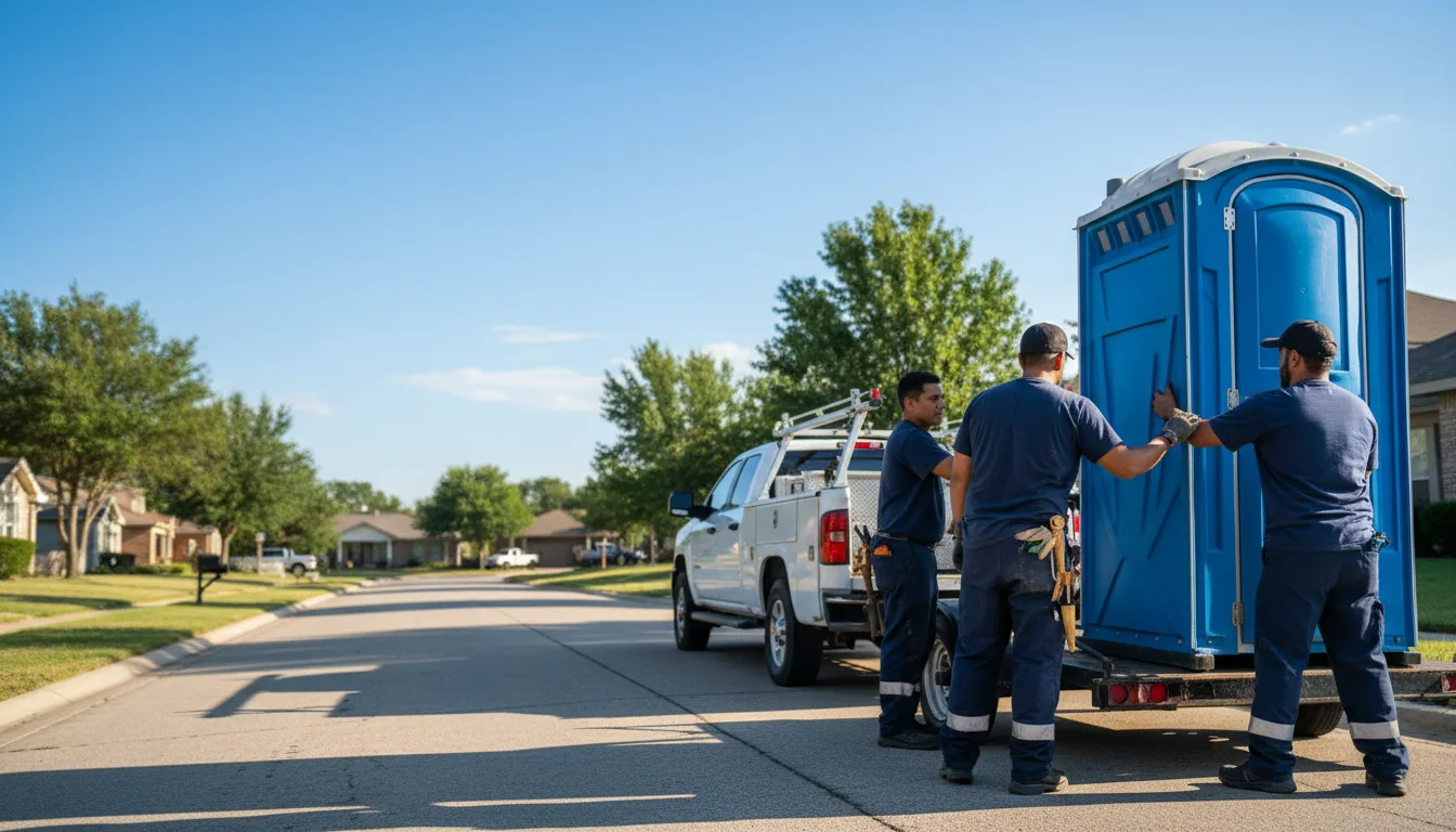 Portable Toilet Rental in Randolph, TX near me